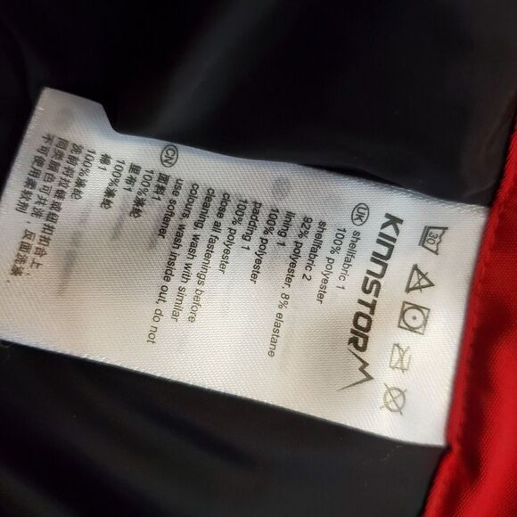 Kinnstorm Mens Ski snowboard Pants Size XL Red 38" waist Lined not insulated - Picture 13 of 13